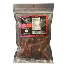 Amish Smokehouse Beef Jerky, 16oz Bulk Bag, Sweet and Hot