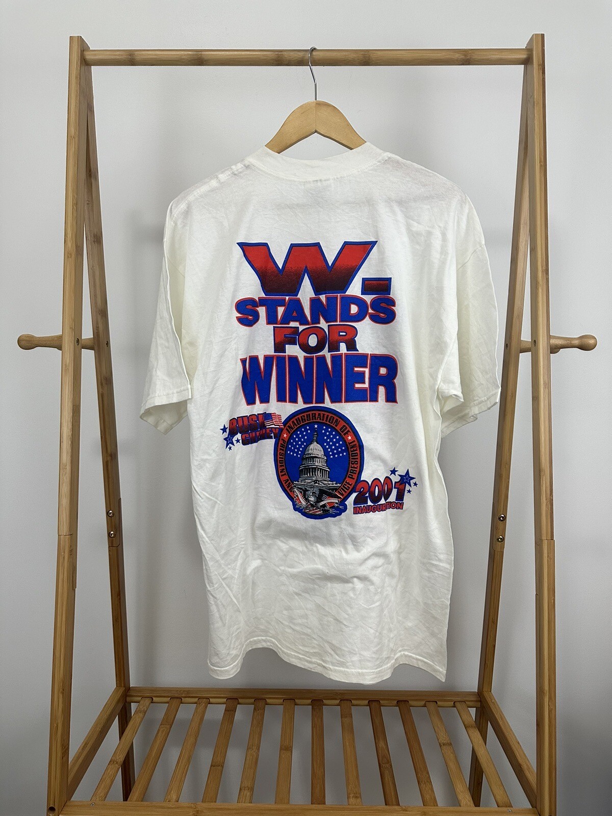 RARE VTG George Bush Inauguration W Stands For Winner… - Gem