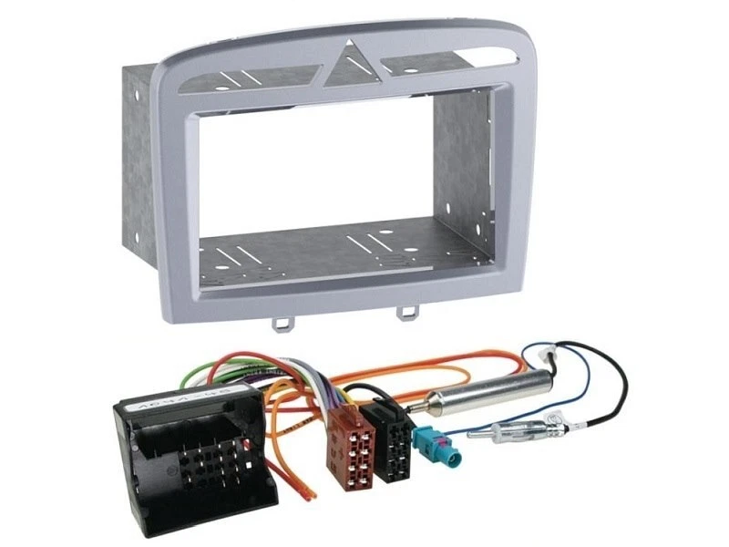 JVC Bluetooth DAB+ Autoradio für Peugeot 308 Facelift 2009-2013 silber - Bild 2 von 4