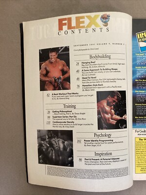 Flex Bodybuilding Muscle Magazine / Achim Albrecht / 9-91 | eBay