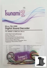 Soundtraxx ~ New 2025 ~ Tsunami 2 TSU-2200 EMD Diesel Sound Decoder ~ 885005