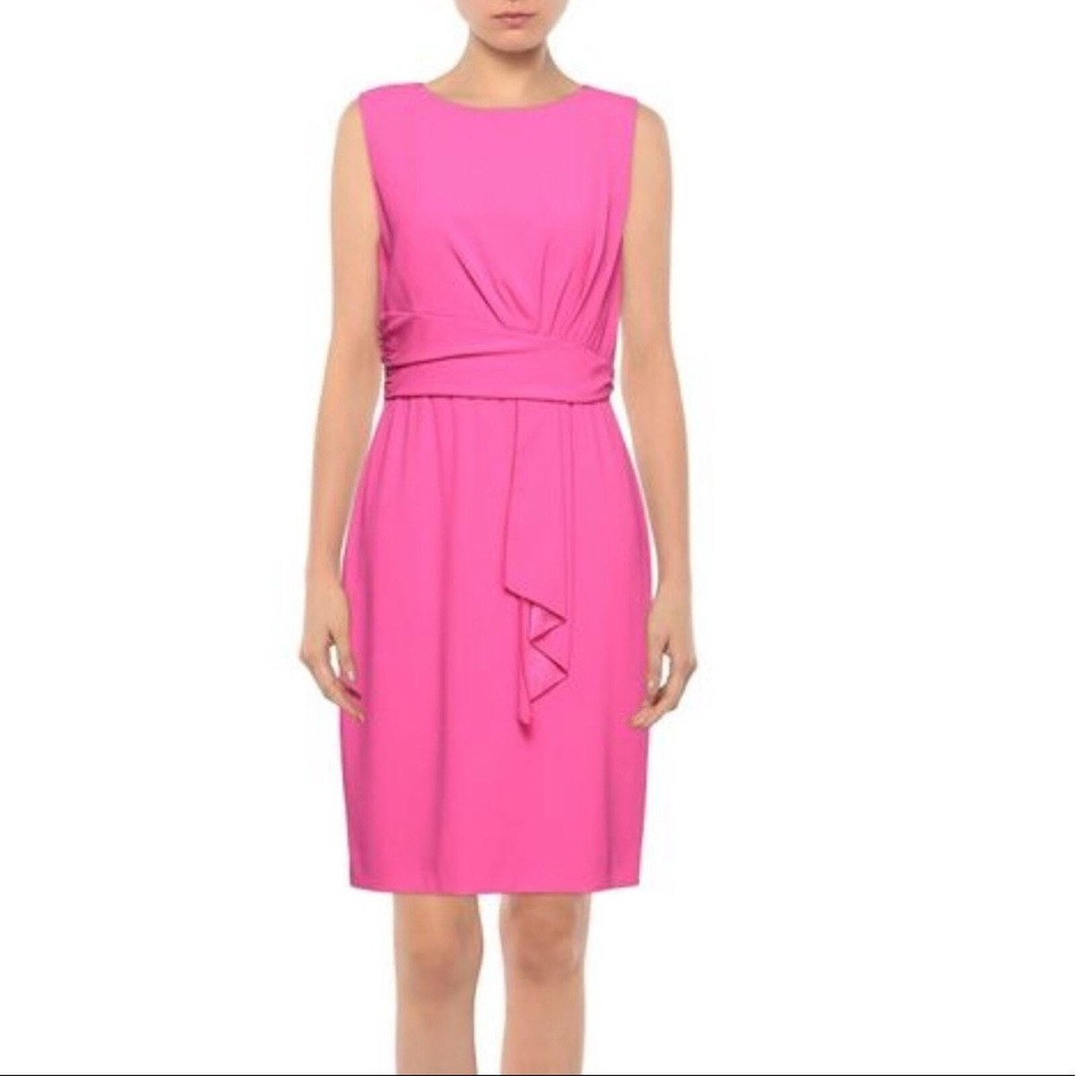 paule ka pink dress Paule Ka Maxi Dress With Bow Detail In Pink
