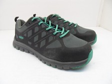 AGGRESSOR Women's Steel Toe Steel Plate Safety Work Shoes 1501 Gray/Black 8M