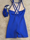 Pink Balera Tank Leotard/ Capezio Royal Biketard w Scrunchie Size LC NWT — photo 3