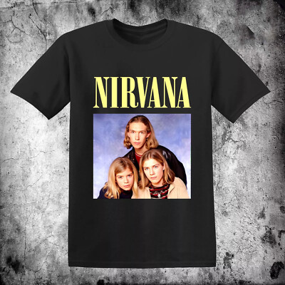 Nirvana Hanson Heavy Metal Rock Unisex Cotton Funny T-SHIRT S-3XL