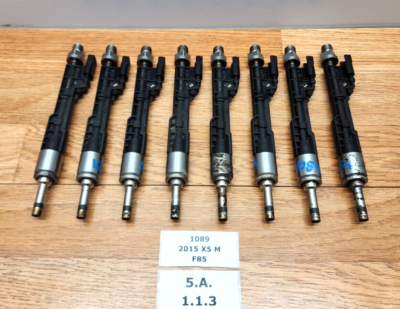 #ad ✅OEM BMW F10 F12 F13 F85 M5 M6 X5 Engine N63 S63 High Pressure Fuel Injector SET $415.01
