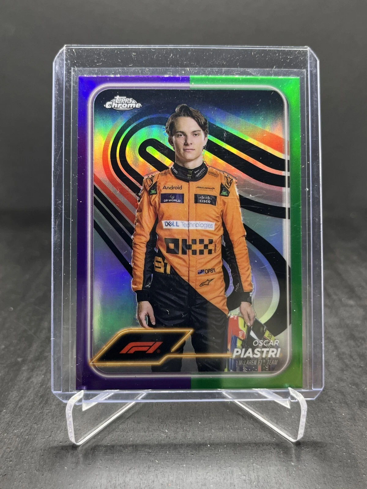 Oscar Piastri trading card