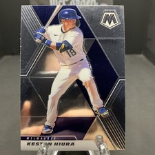 2021 Panini Mosaic Base #43 Keston Hiura - Milwaukee Brewers