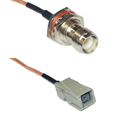 RG316 RP-TNC FEMALE BULKHEAD to GT5-1S RF Cable Rapid-SHIP LOT