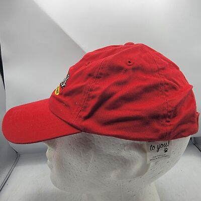 Raising Canes One Love Hat Adult Chicken Trucker Ball Cap Snapback Baseball Red Raising Canes One Love Hat Adult Chicken Trucker Ball Cap  main image 2
