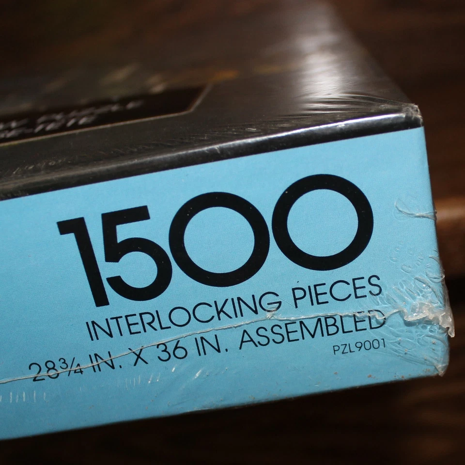 sealed 1985 Springbok King Ludwig's Castle 1500pcs puzzle Neuschwanstein PZL9001 - Image 3 of 4