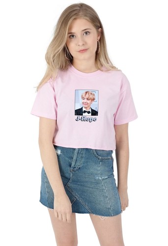 Camiseta Recortada J-Hope Homenaje Camiseta Recortada Fangirl de Kpop Hope Suga Jimin | eBay