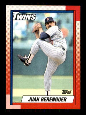 1990 Baseball Topps Juan Berenguer Minnesota Twins #709 | eBay