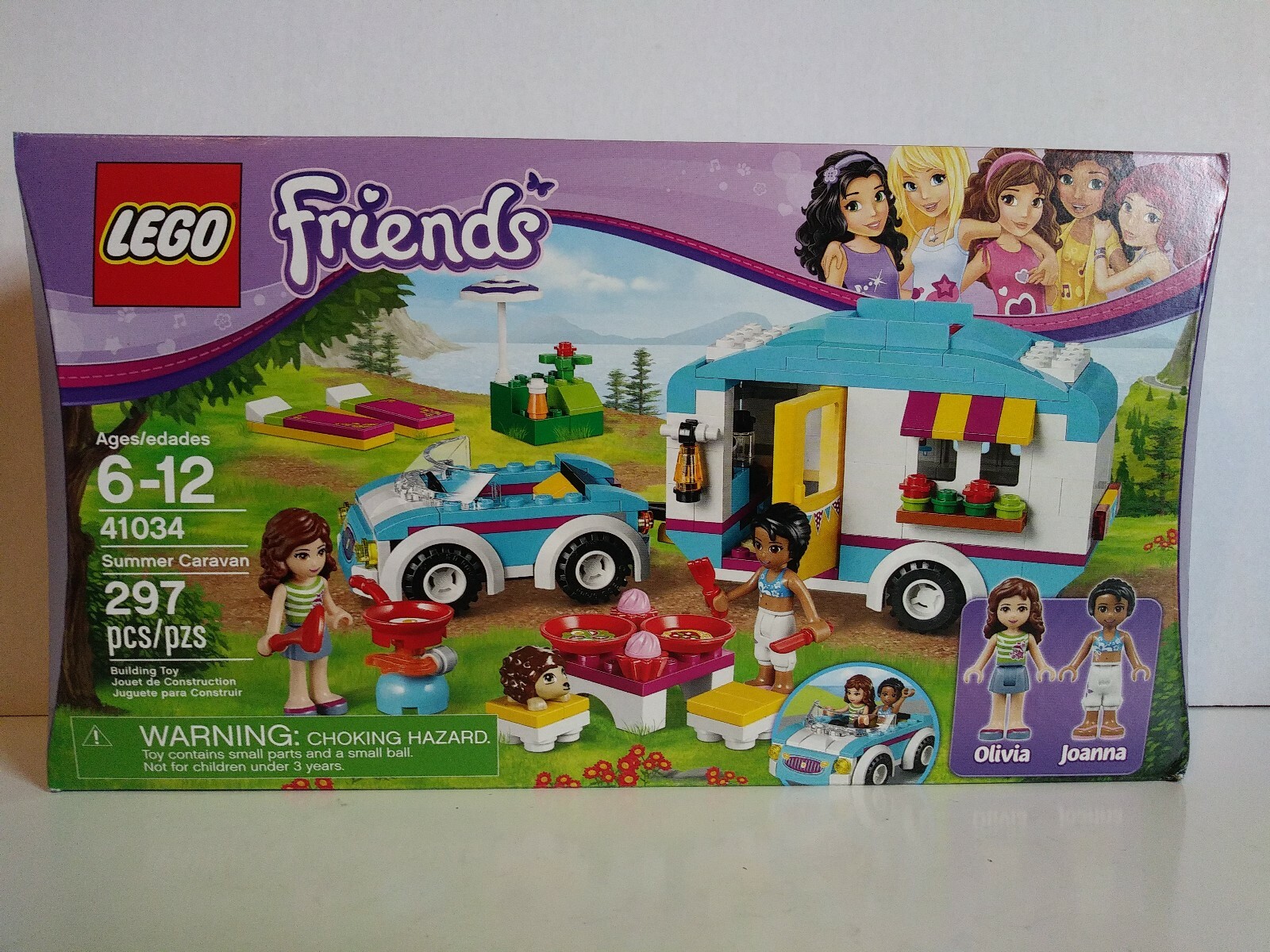 lego friends 41034 summer caravan
