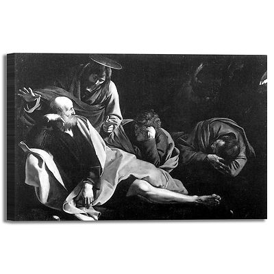 Caravaggio Cristo Mount Olives Frame Print Canvas Painted Frame Home Furniture