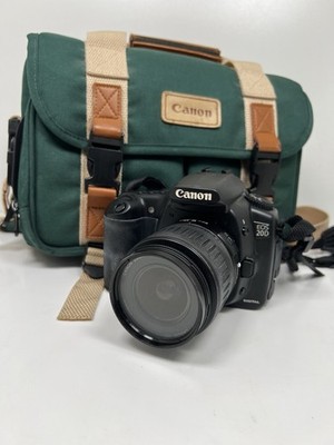 Canon EOS 20D 8MP Digital DSLR Camera W 18-55mm Lens Tested Working