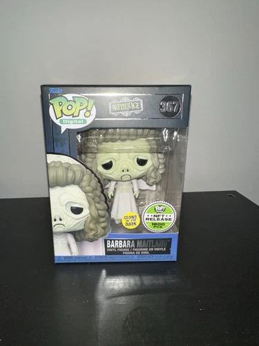 Funko Pop! Vinyl: Beetlejuice Digital Transformed Barbara Maitland Figure GITD