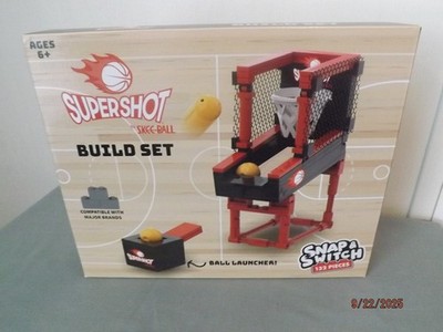 Snap & Switch Supershot Basketball Build Set 132 Pieces NEW