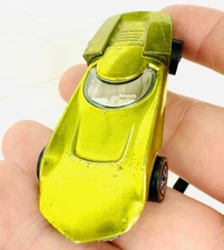 Hot Wheels Redline 1968 Turbofire US Lime with White Interior Near Mint Original