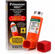 Primatene Mist Epinephrine Inhalation Aerosol 160 Sprays Free Shipping BRAND NEW