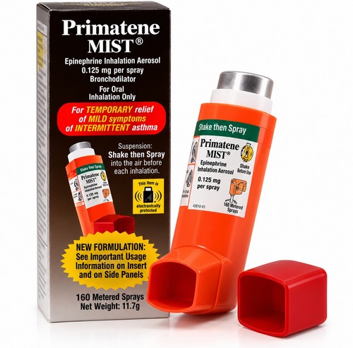 Primatene Mist Epinephrine Inhalation Aerosol 160 Sprays Free Shipping ...