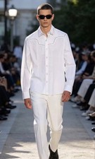 USED PRADA STUDDED SHIRT, 12SS ARCHIVE VERYGO...