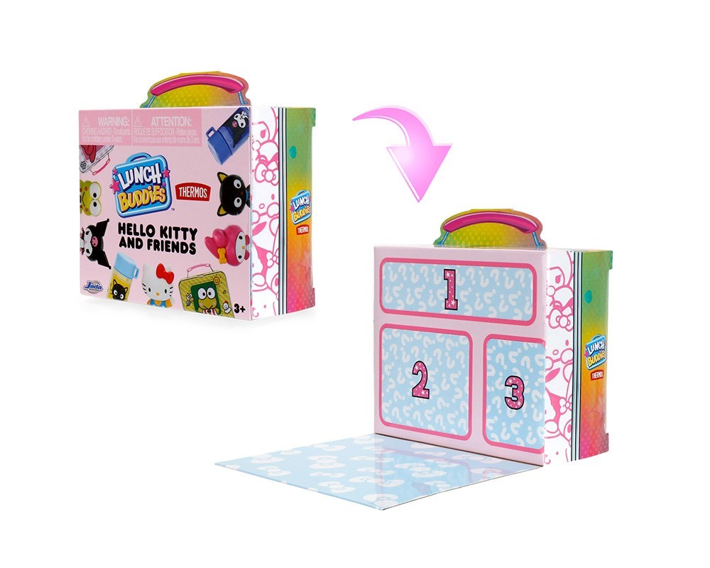 2&Prime; Lunch Buddies Thermos Wave 1 Hello Kitty & Friends&ndash; 1 Blind Box