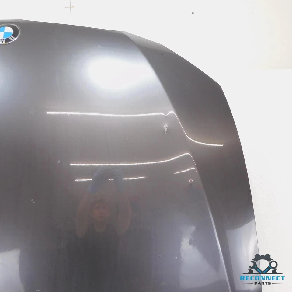 BMW 328xi 335i M3 E92 E93 2007-2010 capó capó panel tapa carcasa grafito A22 OEM Foto 3 de 4