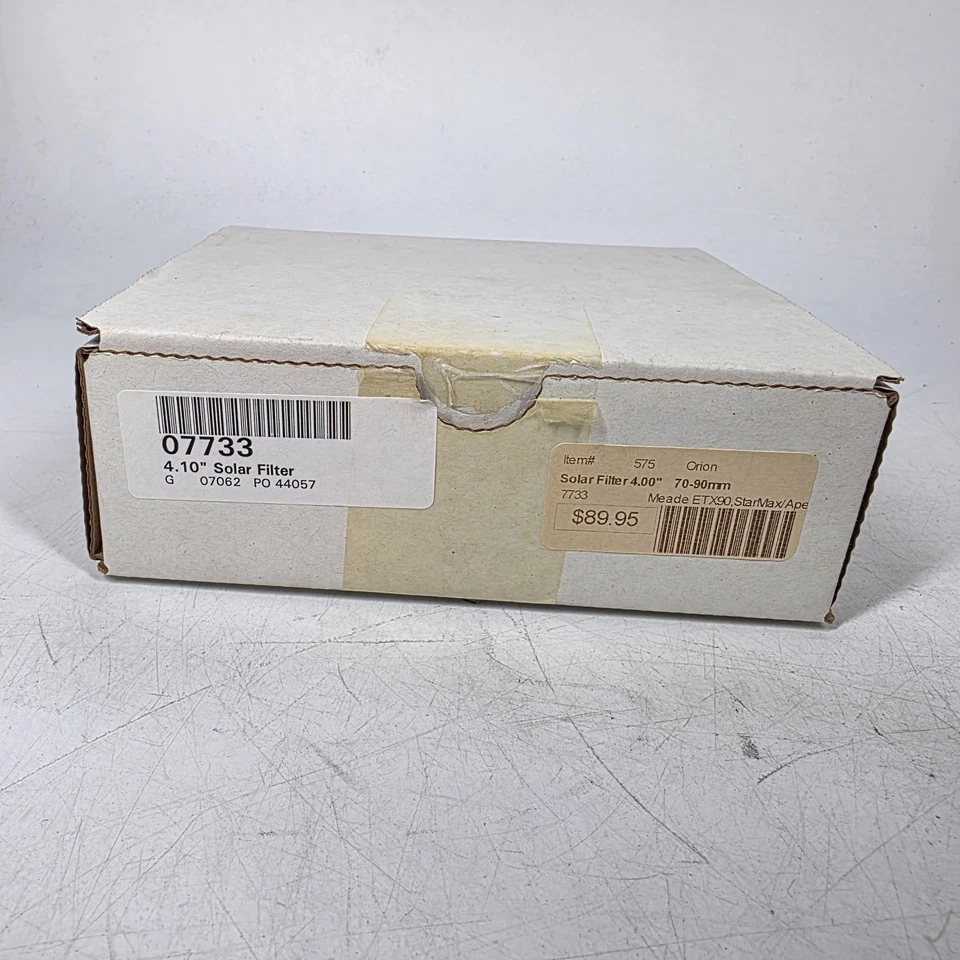 Orion 07733 4.10-Inch ID Full Aperture Glass Telescope Solar Filter (Silver) - Image 3 of 4