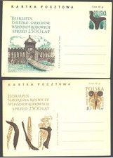 Poland Pologne  1964  Lote of 2 postcards