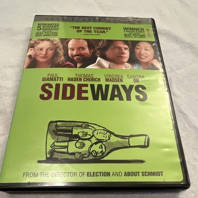Sideways DVD 2004 Full Screen R Commentary Deleted Scenes English/Spanish/French