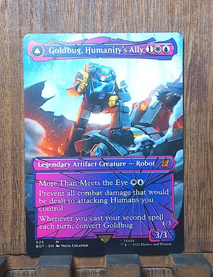 MTG - Goldbug, Humanity's Ally TRANSFORMERS Shattered Glass NEAR MINT Pack Fresh
