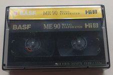 BASF Hi8 ME 90 Metal Evaporated Kassette für Hi8 Video8 Camcorder