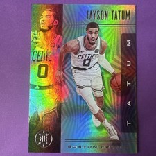 2019-20 Panini Illusions - Jayson Tatum #98 Trophy Collection Emerald