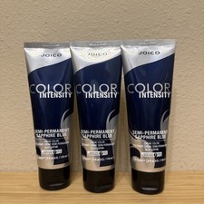 Joico Color Intensity Semi Permanent Sapphire Blue - 3 Pack 4 fl oz each
