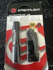 Streamlight 66320 Macrostream Flashlight 500 Lumens - USB Rechargeable Battery