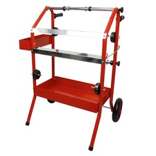 Mobile 18 Multi-roll Masking Paper Machine With Storage Trays Holds Auto Tape Mobile 18 Multi-roll Masking Paper Machine With Storage Trays Holds Auto Tape