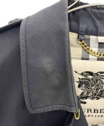BURBERRY Kensington Trench Coat Size M Classic Outerwear From Japan image 5