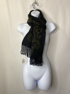 Artisan Made Womens Alpaca Blend Scarf Quiet Fall Luxury Soft Warm Sophisticated