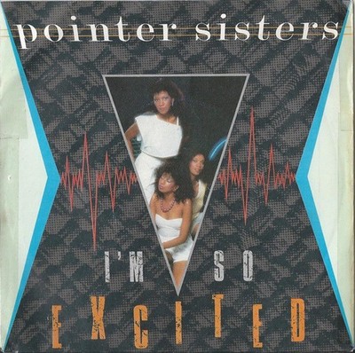 Pointer Sisters - I'm So Excited (7'', Single, Pap)