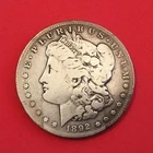 1892-S $1 Morgan Silver Dollar - Series Key Date