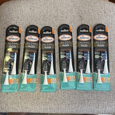 6 Packs Arm  Hammer Spinbrush Truly Radiant Sonic Power Replacement Brush Heads