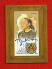 DAWN STALEY 2023 TOPPS ALLEN & GINTER GLOSSY FRAMED MINI AUTO CARD MA-DS/ NICE!