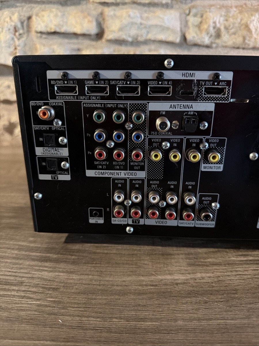 Sony STR STR-DH520 7.1 Channel 100 Watt Receiver for sale online