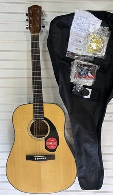 Fender New Acoustic Guitar With Case