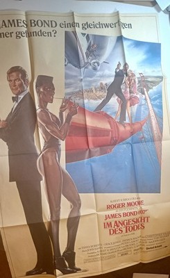 Filmplakat James Bond 007 IM ANGESICHT DES TODES A0 EA Grace Jones Roger Moore