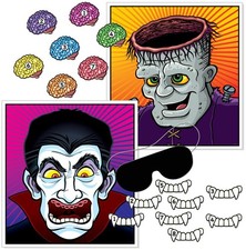 Halloween Party Games of Size 19" x 17 " - Beistle