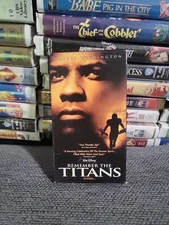Remember the Titans (VHS, 2001, Tested) Denzel Washington, Will Patton