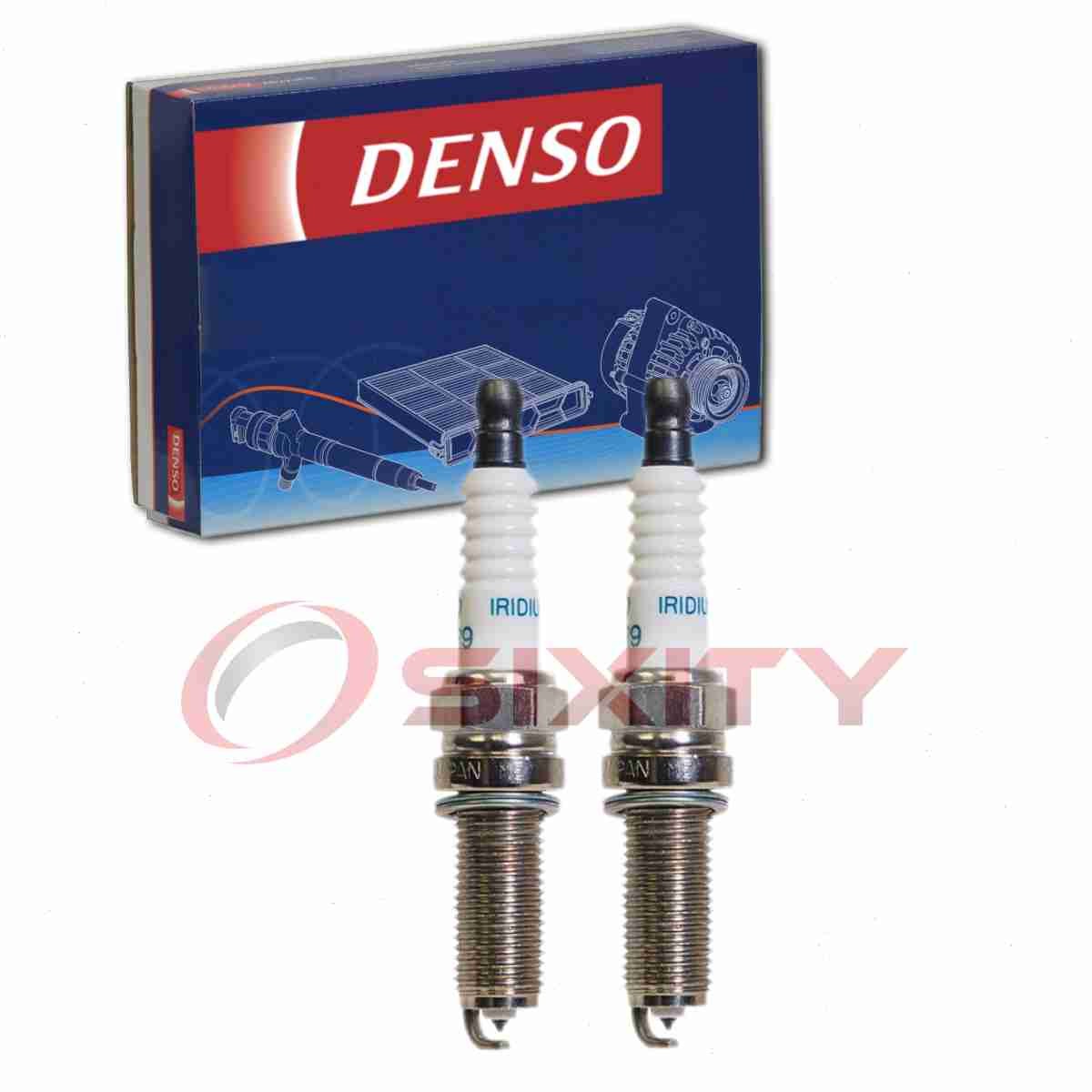2 pc DENSO 3423 Spark Plugs for XP5703 SXU16HPR-9 8-97311-393-0 Ignition yv
