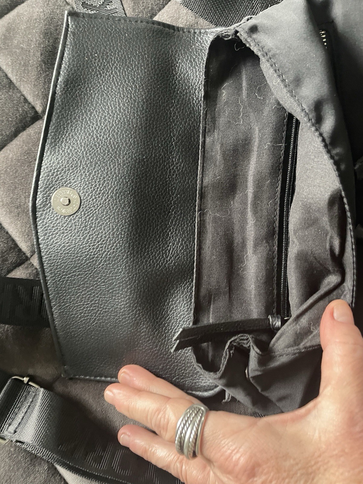 BOTKIER Trigger Mini Nylon Backpack, EUC, black - image 3